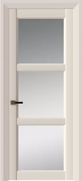 Межкомнатная дверь Milano Neo Classic Decoro, цвет - Грязный Белый эмаль (RAL 070-90-05), Со стеклом (ДО)