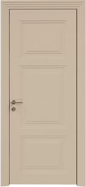 Межкомнатная дверь Siena Neo Classic Scalino, цвет - Бежевый Мел эмаль по шпону (RAL 075-80-10), Без стекла (ДГ)