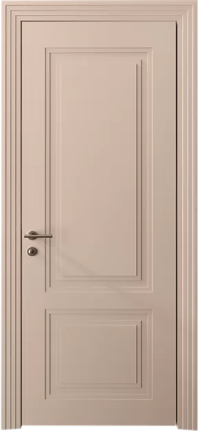 Межкомнатная дверь Dinastia Neo Classic Scalino, цвет - Серый цемент эмаль (RAL 060-70-10), Без стекла (ДГ)