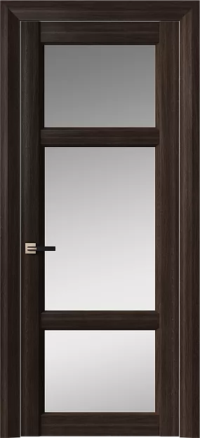 Межкомнатная дверь Siena Neo Classic Decoro, цвет - Венге Нуар, Со стеклом (ДО)