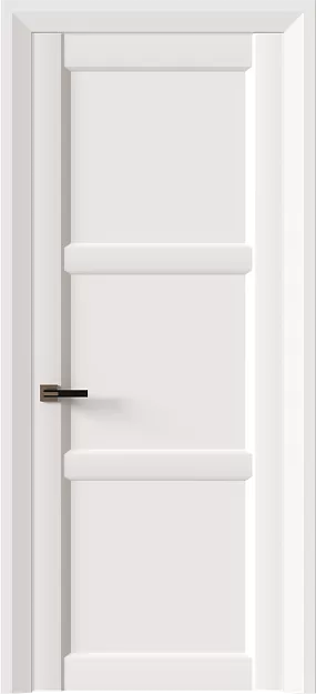 Межкомнатная дверь Milano Neo Classic Decoro, цвет - Белая ST, Без стекла (ДГ)
