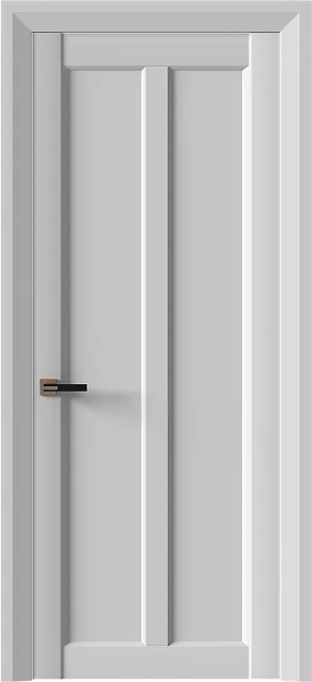 Межкомнатная дверь Prato Neo Classic Decoro, цвет - Серая эмаль (RAL 7047), Без стекла (ДГ)