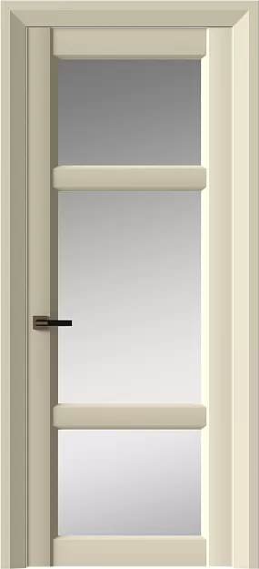 Межкомнатная дверь Siena Neo Classic Decoro, цвет - Жемчужная эмаль (RAL 1013), Со стеклом (ДО)