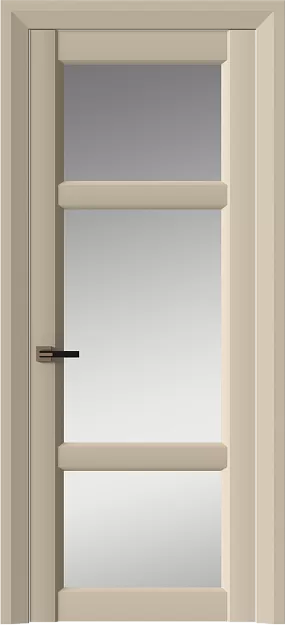 Межкомнатная дверь Siena Neo Classic Decoro, цвет - Бежевый Мел эмаль (RAL 075-80-10), Со стеклом (ДО)