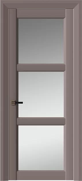 Межкомнатная дверь Milano Neo Classic Decoro, цвет - Теплый Серый эмаль (RAL 040-60-05), Со стеклом (ДО)