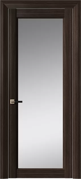 Межкомнатная дверь Domenica Neo Classic Decoro, цвет - Венге Нуар, Со стеклом (ДО)