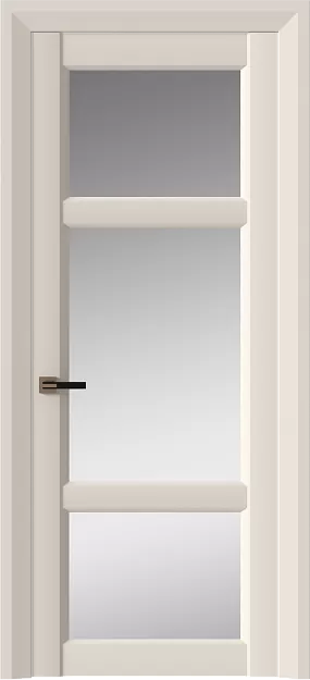 Межкомнатная дверь Siena Neo Classic Decoro, цвет - Грязный Белый эмаль (RAL 070-90-05), Со стеклом (ДО)