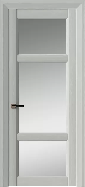 Межкомнатная дверь Siena Neo Classic Decoro, цвет - Пепельный ST, Со стеклом (ДО)