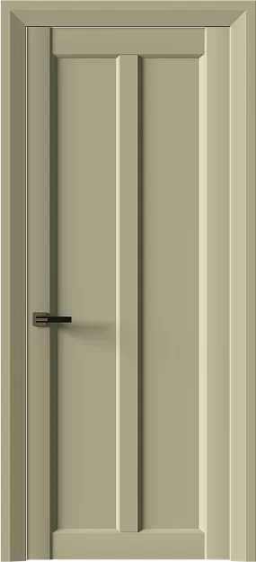 Межкомнатная дверь Prato Neo Classic Decoro, цвет - Серо-оливковая эмаль (RAL 7032), Без стекла (ДГ)