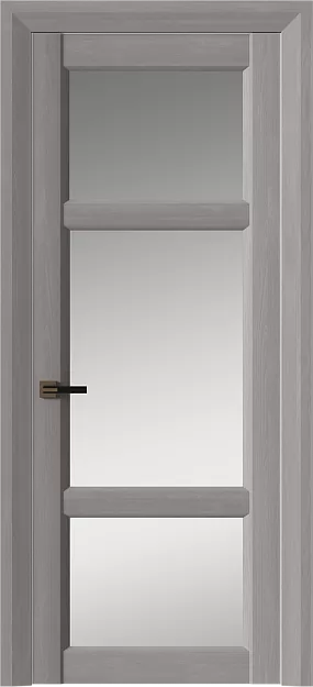 Межкомнатная дверь Siena Neo Classic Decoro, цвет - Серый ST, Со стеклом (ДО)