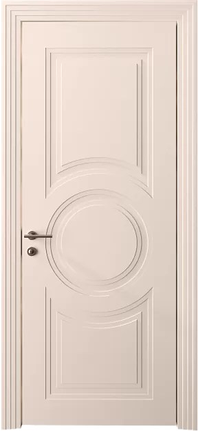Межкомнатная дверь Ravenna Neo Classic Scalino, цвет - Грязный Белый эмаль (RAL 070-90-05), Без стекла (ДГ)