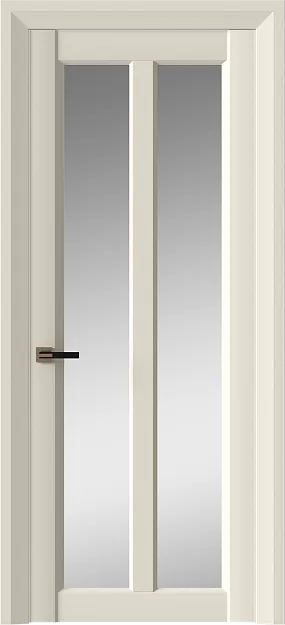 Межкомнатная дверь Prato Neo Classic Decoro, цвет - Бежевая эмаль (RAL 9010), Со стеклом (ДО)