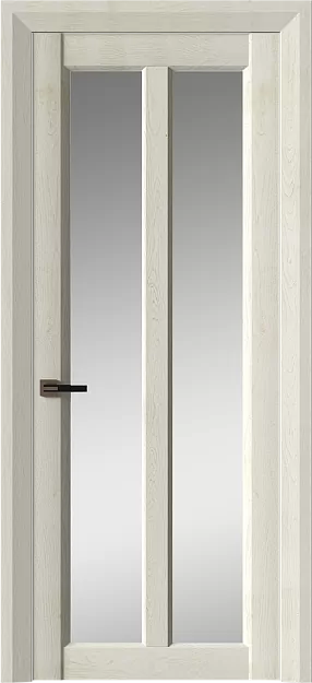 Межкомнатная дверь Prato Neo Classic Decoro, цвет - Белый ясень nano-flex, Со стеклом (ДО)