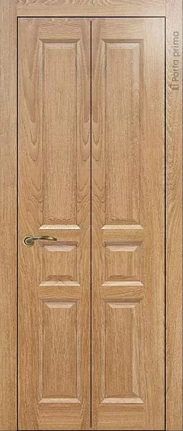 Межкомнатная дверь Porta Classic Imperia-R Книжка, цвет - Дуб капучино, Без стекла (ДГ)