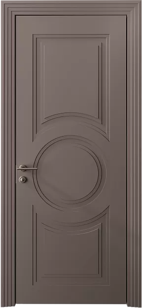 Межкомнатная дверь Ravenna Neo Classic Scalino, цвет - Теплый Серый эмаль (RAL 040-60-05), Без стекла (ДГ)