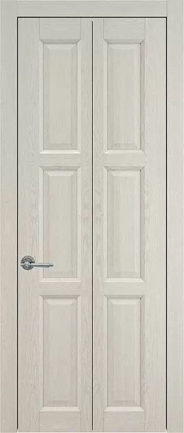 Межкомнатная дверь Porta Classic Milano Книжка, цвет - Дуб шампань, Без стекла (ДГ)