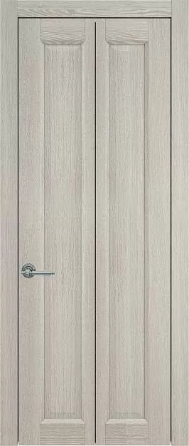 Межкомнатная дверь Porta Classic Domenica Книжка, цвет - Серый дуб, Без стекла (ДГ)