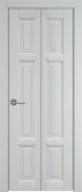 Межкомнатная дверь Porta Classic Siena Книжка, цвет - Лайт Грей ST, Без стекла (ДГ)